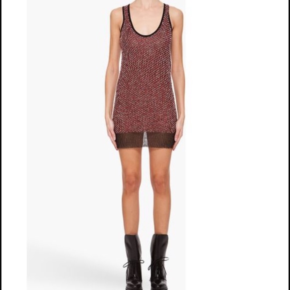 Alexander Wang Dresses & Skirts - Alexander Wang short metllic loop dress